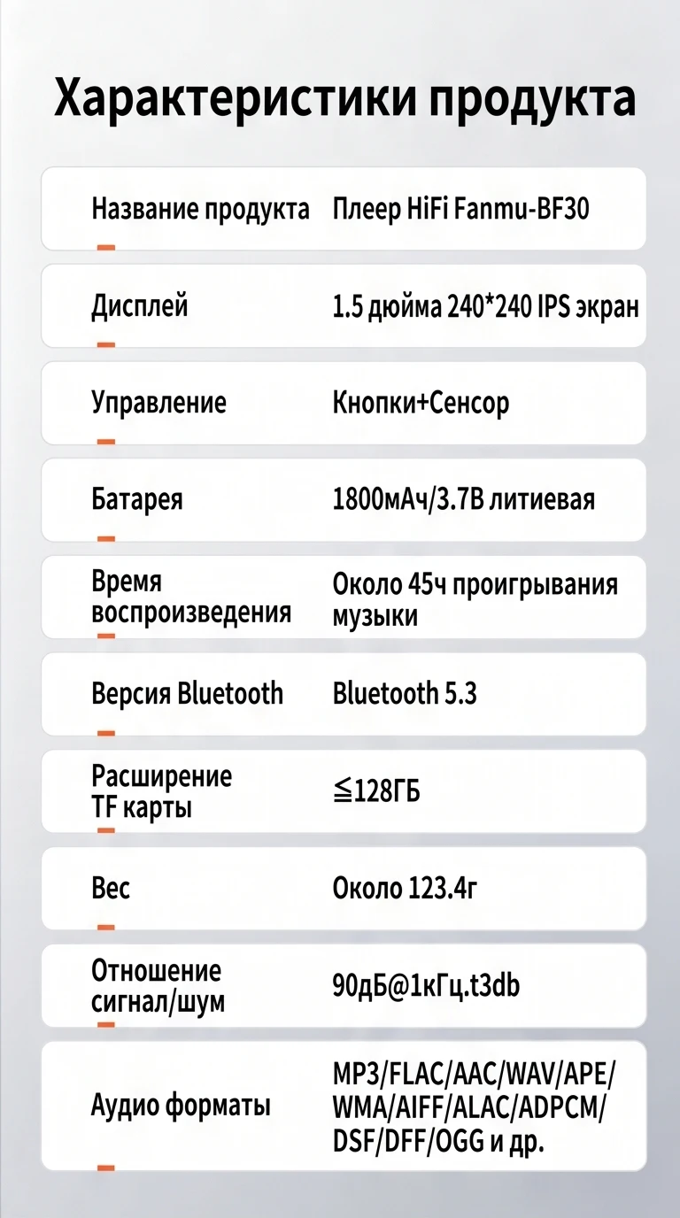 Hi-Fi-Player Dsd256 Dsf/Dff Bluetooth Ess9018Dac Klaviertasten-Design Metallgehäuse Erweiterbarer Speicher bis zu 256 – Detail 15