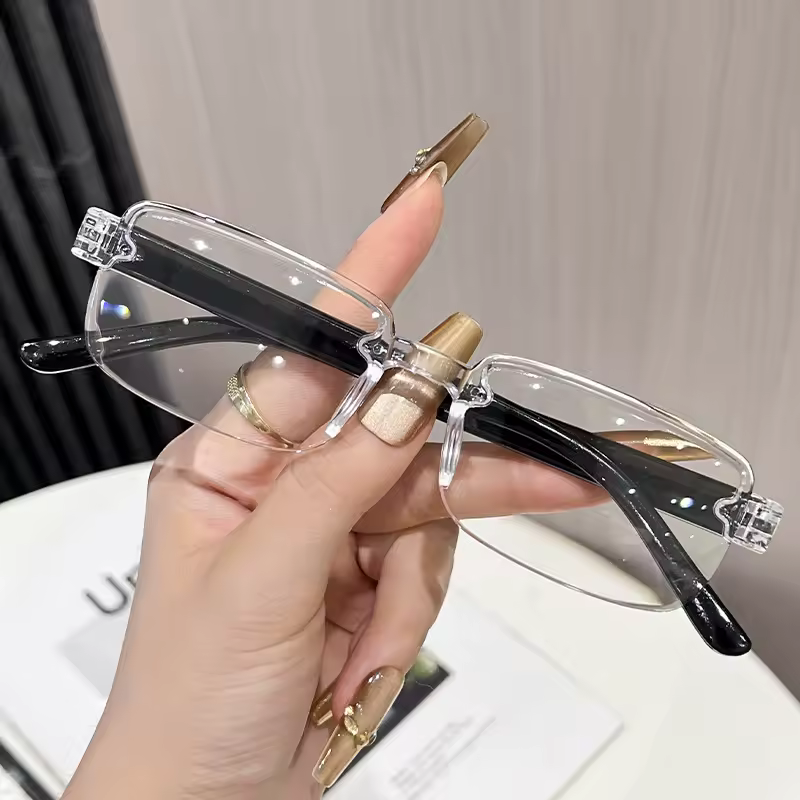 Smart Zoom Reading Glasses Anti Blue Light Presbyopia Glasses For Men Women Adjustable Focus Light Lightweight Reading Glasses - Image 2