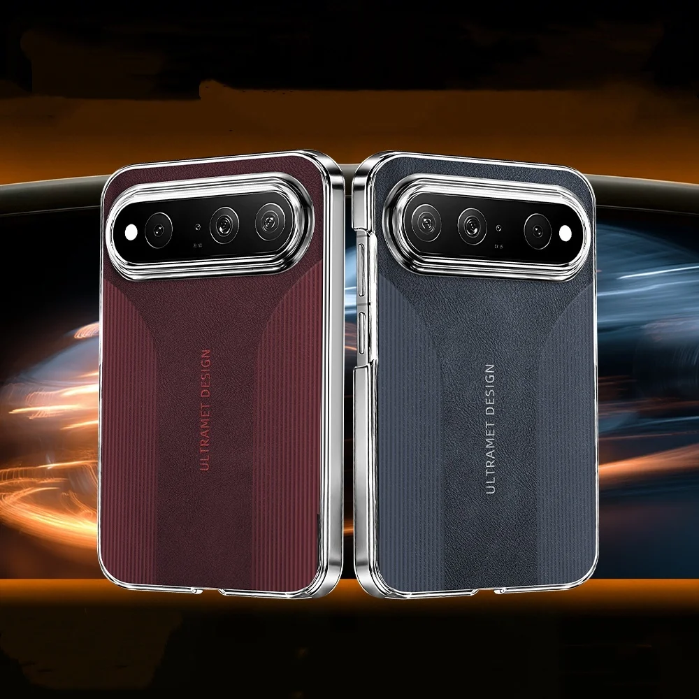 Genuine Cowhide Leather Oil Wax Back Case for Huawei Pura X View Matte Armor Cover
