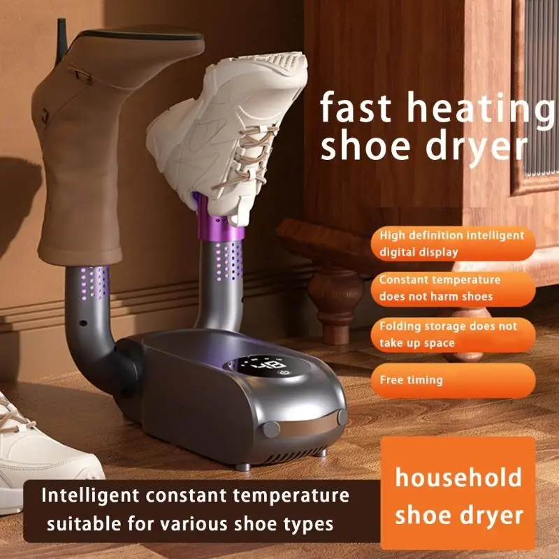 

Сушилка для ботинок Сушилка для обуви Сушилка для перчаток и грелки для ботинок с вентилятором Портативная быстрая сушка для