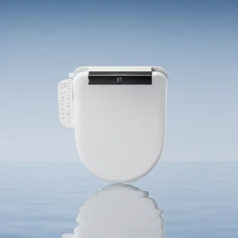 Factory Direct Modern Elongated Family Smart Toilet Seat Cover U V Shape Auto Lift Electronic Heated Remote Control Plastic