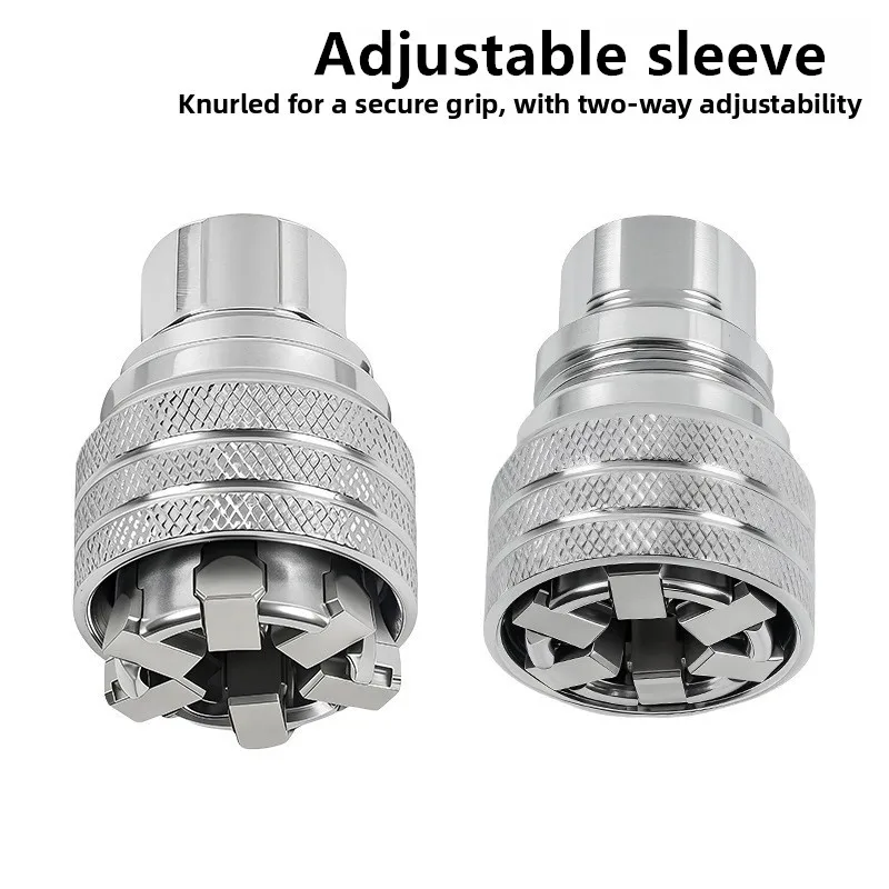 Adjustable hexagonal socket ratchet wrench multifunctional hand drill for screwing screws