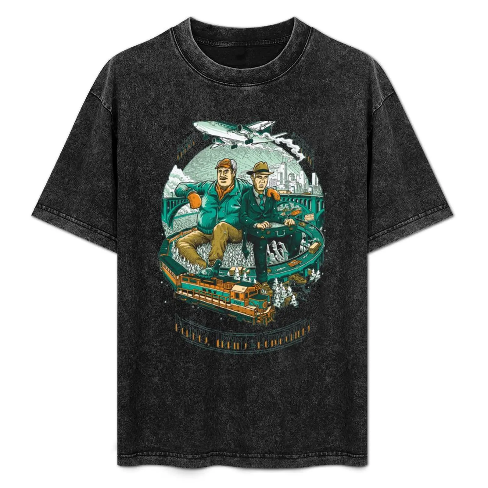 

planes trains and automobiles T-Shirt t shirt man plain man t shirts graphic T-Shirt