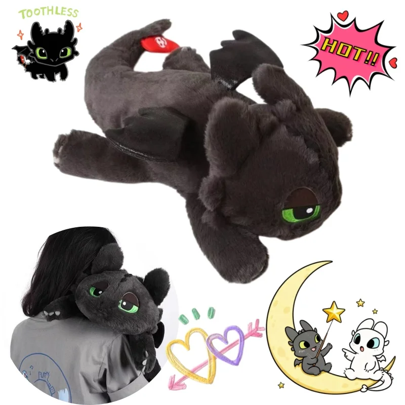 Drachenzähmen-Meister, Niedliche Zahnlose Puppe, Plüschtier, Weiches Kissen, Schlafsaal-Puppe, Geschenk