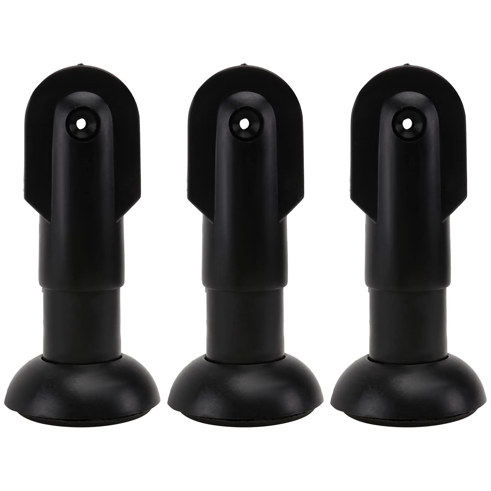 

3 Pcs Partition Support Feet Durable Restroom Fittings Shower Door Accessories Bathroom Hardware Stabilizer Foot Thickened Pipe