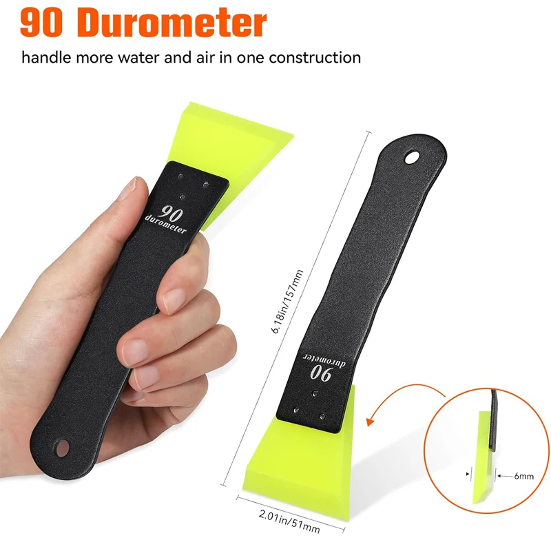 Small Squeegee for Vinyl Rubber Window Tint Windshield Corner Scraper Mini Tint Squeegee Air Bubble Remover Car Accessories view 3