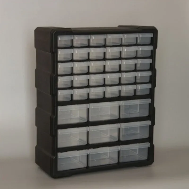 Plastic Drawer Type Parts Storage Box Screw Accessories Packaging Tool Box Transparent Multifunction Waterproof Thicken Boxes