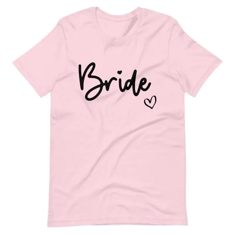 

Футболка Team Bride Девичник Пропозиция подружки невесты Отряд