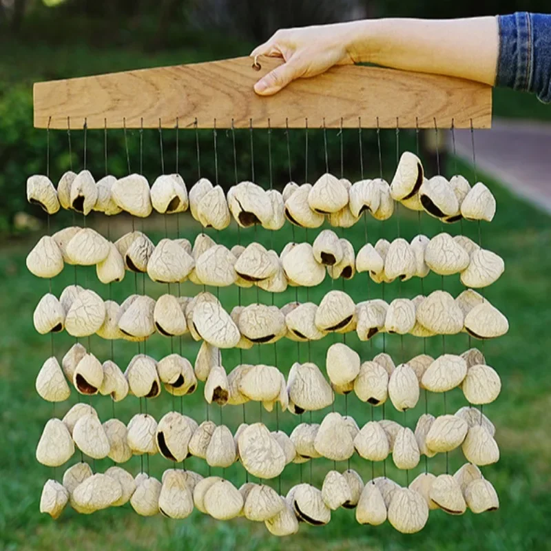 Ручные колокольчики, натуральные фруктовые целебные звуки, массив луча, колокольчики, колокольчики, медитация, йога, звуковая терапия, ударные инструменты