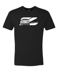 Silver 300zx Z32 Fairlady Z T Shirt SUPER Soft 60 40 Blend long or short sleeves