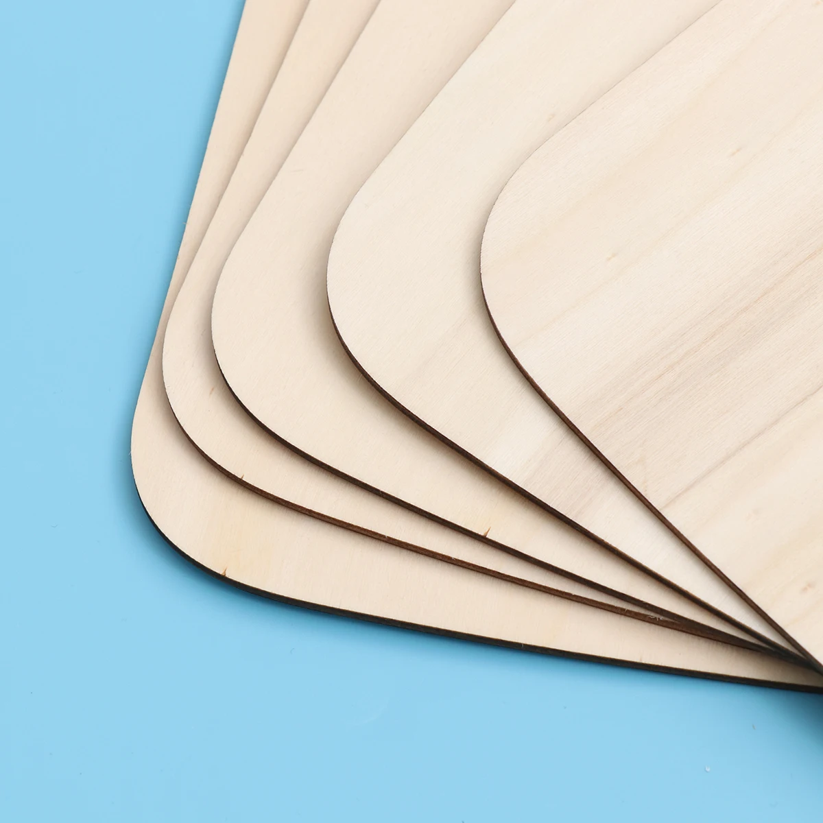 

6pc Wooden Slices Diy Craft Accessories Natural Wood Decor For Home Wall Window Door Table Holiday Christmas Wedding Party