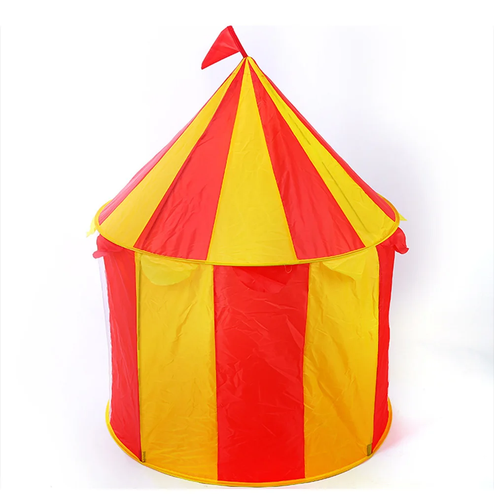 Speeltent Yurt-stijl Opvouwbaar Eenvoudige installatie Binnen Buiten Draagbaar Meisjes Speelhuisje Speltent voor verbeelding