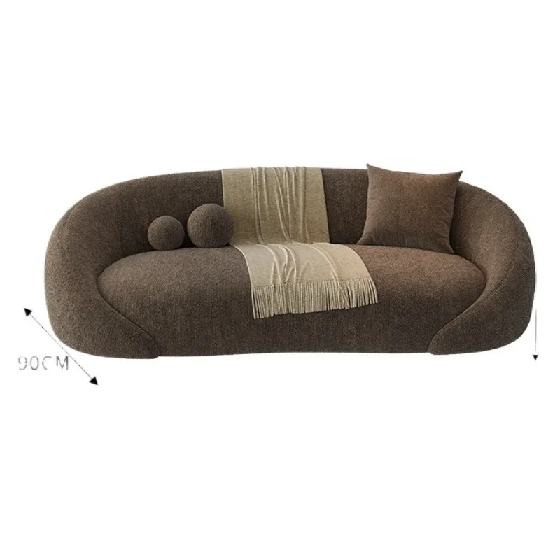Poduszka do salonu Sofy do salonu dla dorosłych Wygodna Elegancka Sofa relaksacyjna Podłogowa Designerska Meble do salonu Akcesoria meblowe