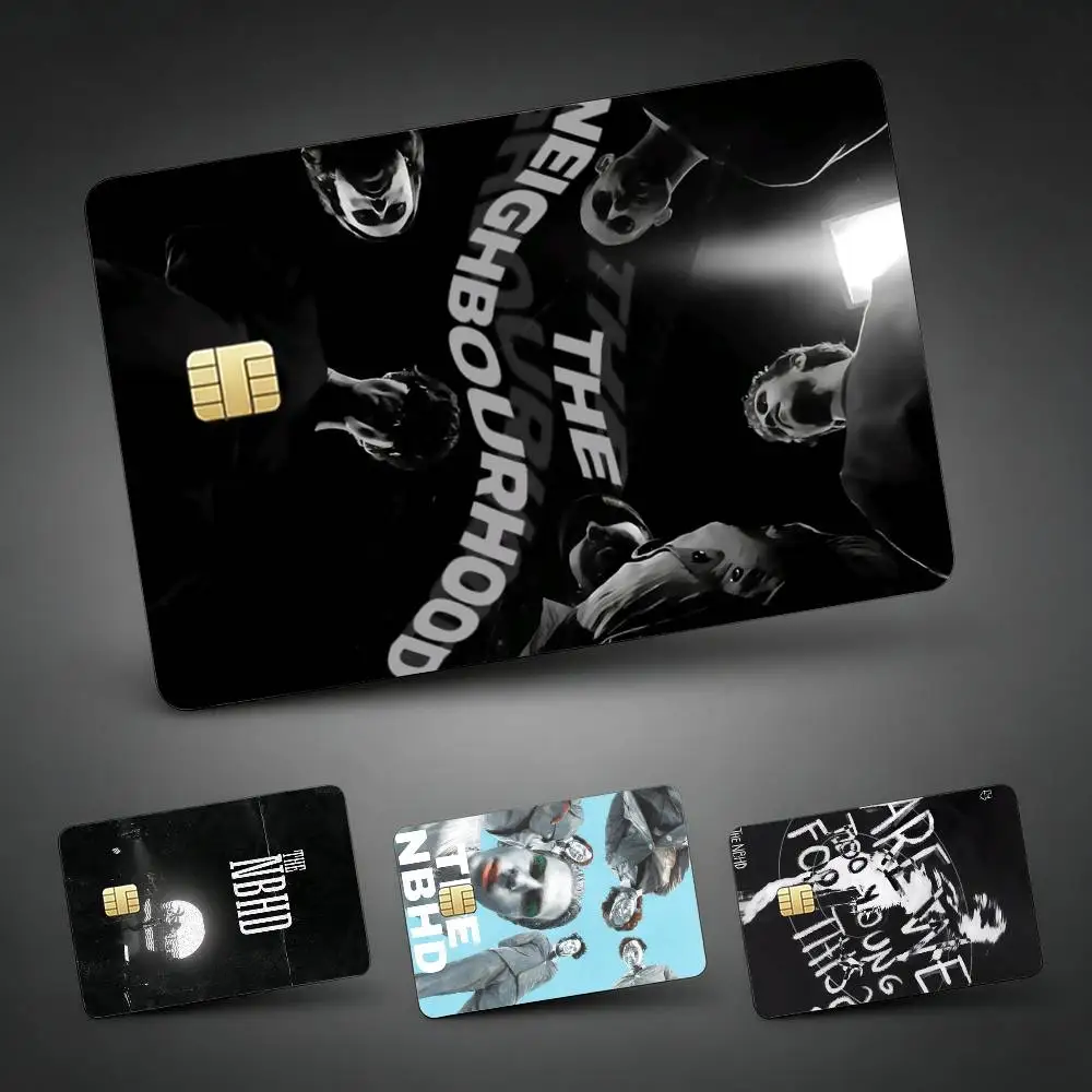 

N-Neighbourhood I Love You Decorative Waterproof Film Skin Cover Credit Card Stickers Debit Front Bank Bus Pass