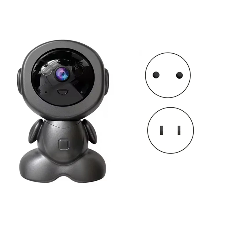 Telecamera Wifi wireless da 2 MP Tracciamento automatico AI Rilevamento umano Baby Monitor HD Sorveglianza robot wireless Cmaeras Smart Home