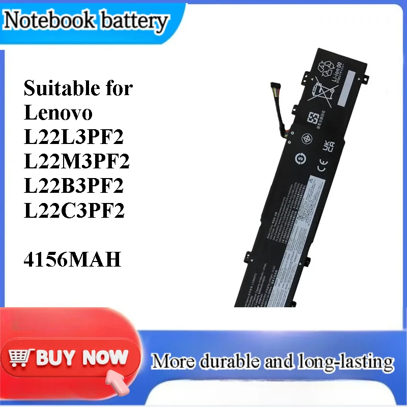 for Lenovo L22L3PF2 L22M3PF2 L22B3PF2 L22C3PF2 Notebook Battery Replacement High Capacity Li-ion Laptop Battery