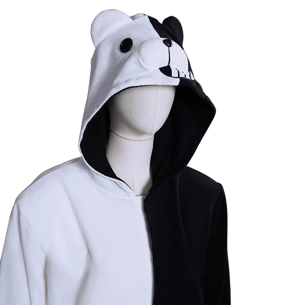 Monomi Monokuma Cosplay do odgrywania ról piżama Anime Danganronpa przebranie na karnawał dorosłych mężczyzn przebranie