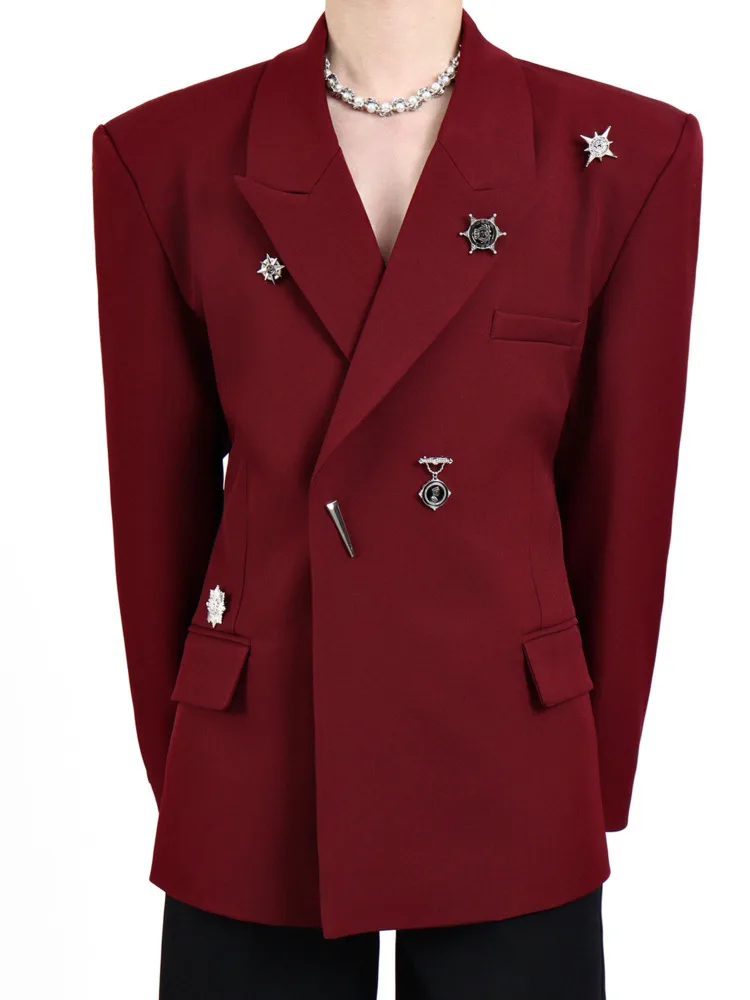 ONEXWEN Elegant Sparkle Blazer Women High Quality Sequined Mesh Jacket Sophisticated Slim Fit Formal Suits Wear ZM5226