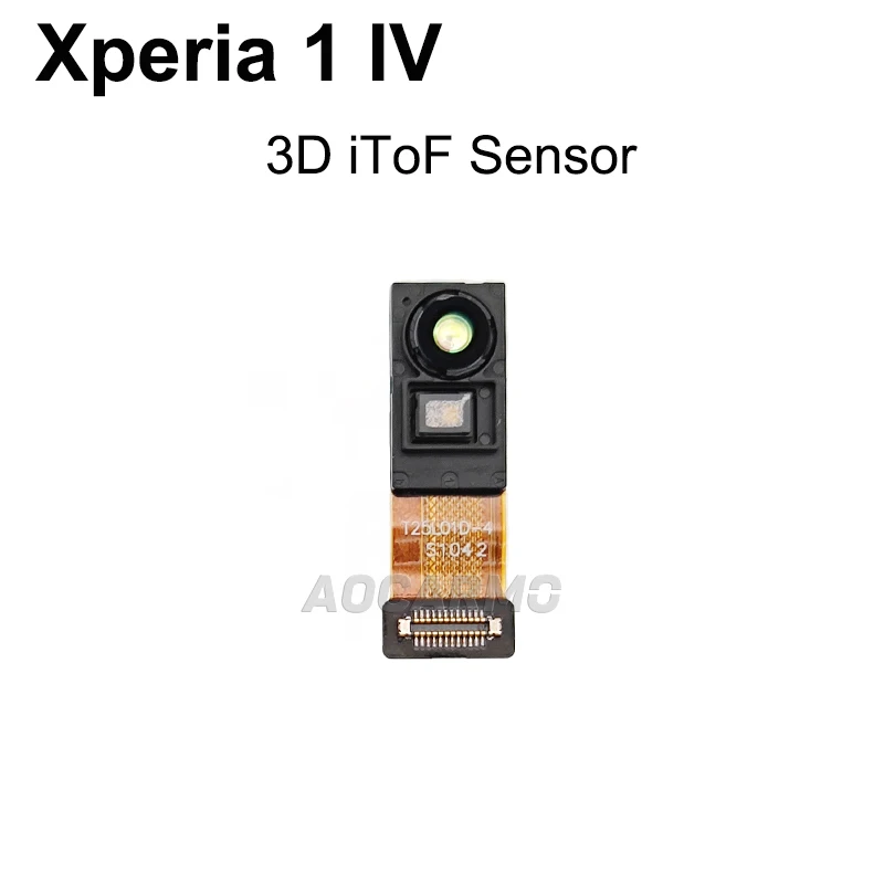 Aocarmo For Sony Xperia 1 IV XQ-CT72 Front Facing Back Ultra Wide Main Telephoto Zoom Camera Module 3D iToF Sensor Flex Cable