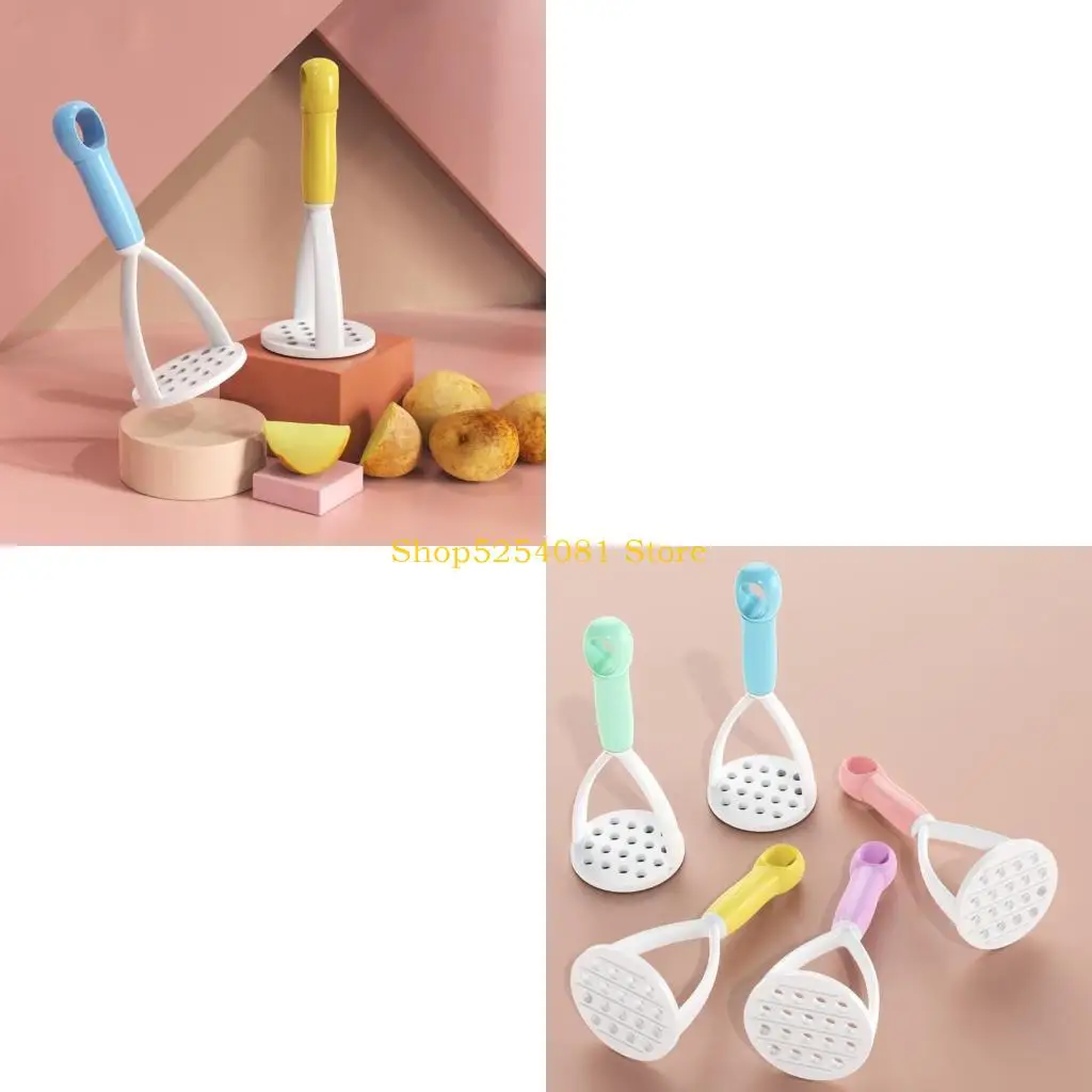 AXYC Plastic Material Potato Masher Potatoes Mud Pressure Mud Machine with Handle Potato Masher Vegetable Masher Kitchen Tool
