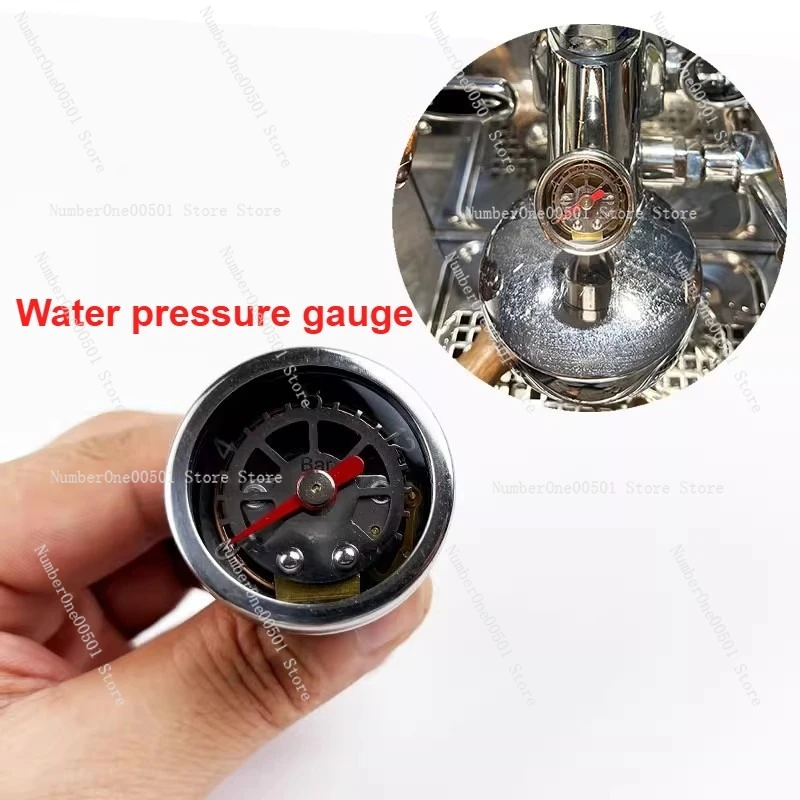 E61 Semi-Automatic Espresso Ma - đánh giá và giá Pressure Gauge Espresso