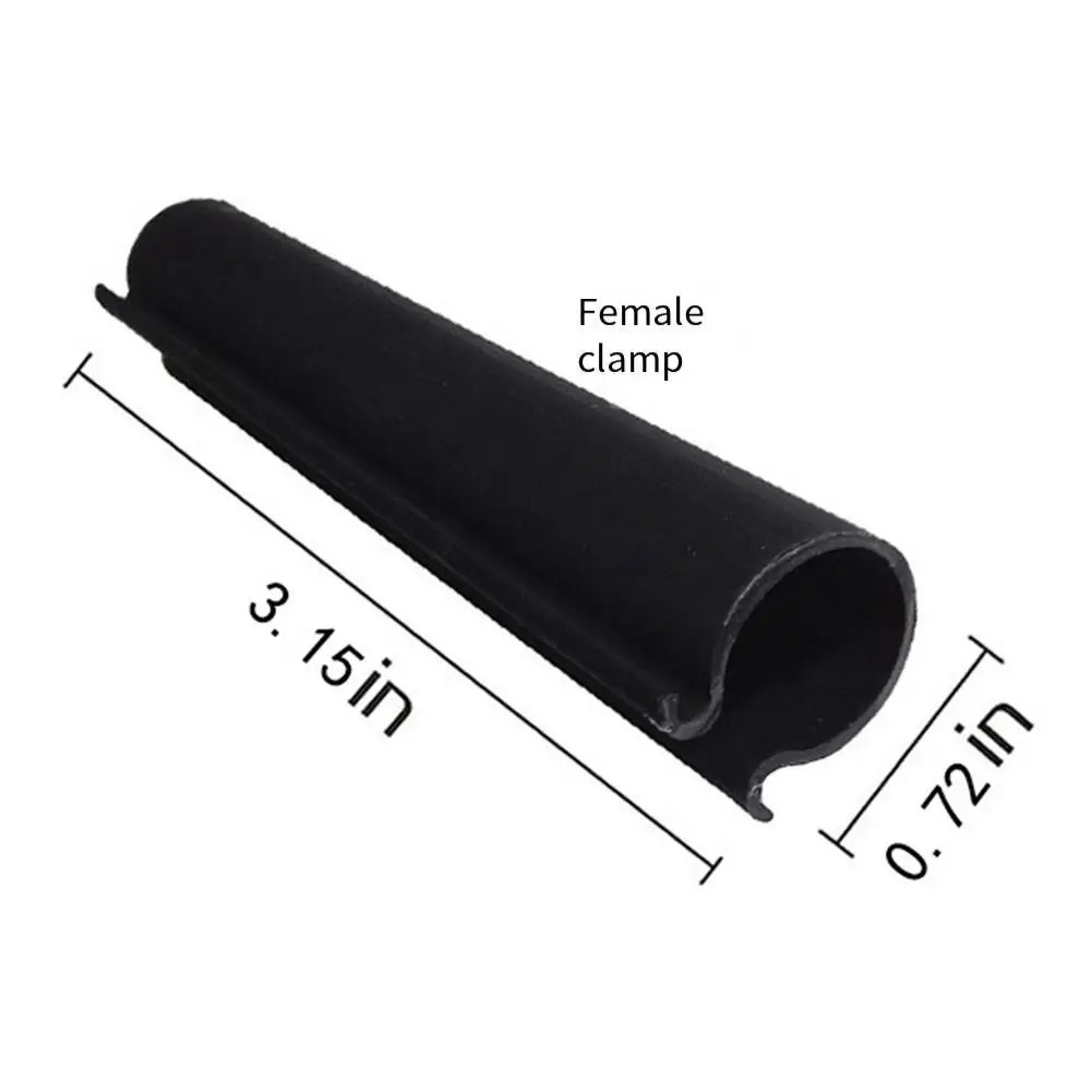 Winter Pool Cover Clips HeavyDuty 48 Pieces for Secure Fit and Wind Resistant Hold on Various Sizes of Above Ground Pools