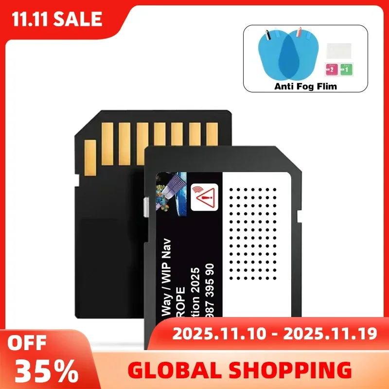 

16GB SD Card WIP Nav Navi Upgrade 2025 Europe map 2198739590 for Peugeot 207 308 3008 407 508 5008 807 Expert Partner Vehicle