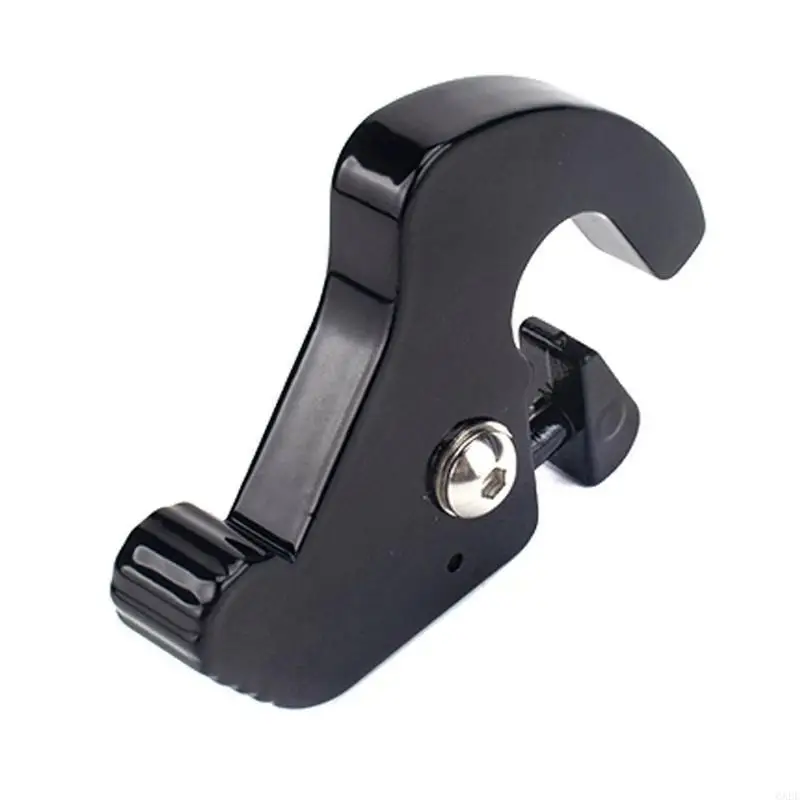 6XDF Universal Motorcycle Parts Detachable Rotary Sissy Bar 2Pcs Luggage Rack Clips Rotary Docking Latches