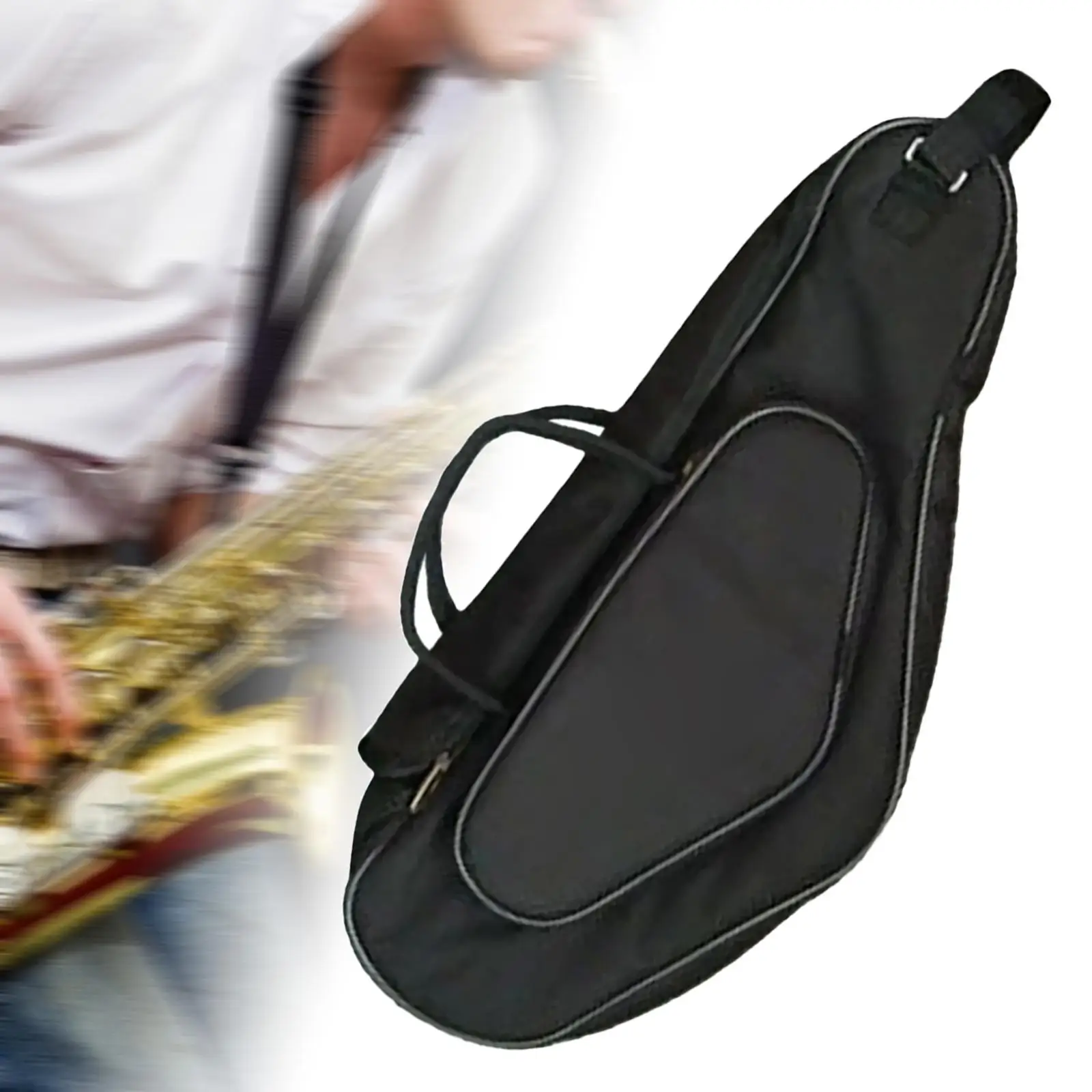 

Alto Saxophone Bag Waterproof Shoulder Bag Lightweight Beginners Saxophone