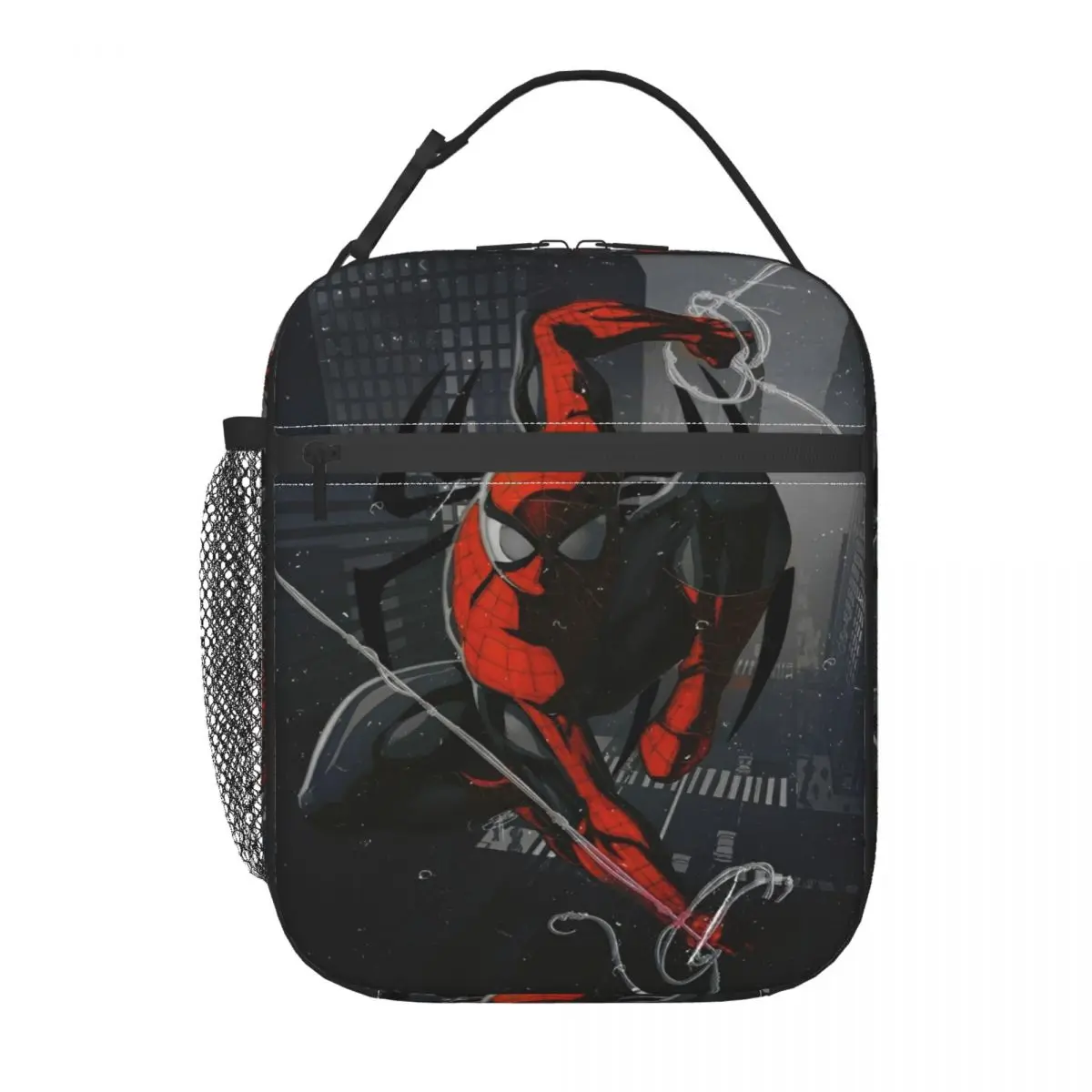 Spider Man Thermal Insulated Lunch Bags for Work Portable Food Container Bags Thermal Cooler Lunch Boxes