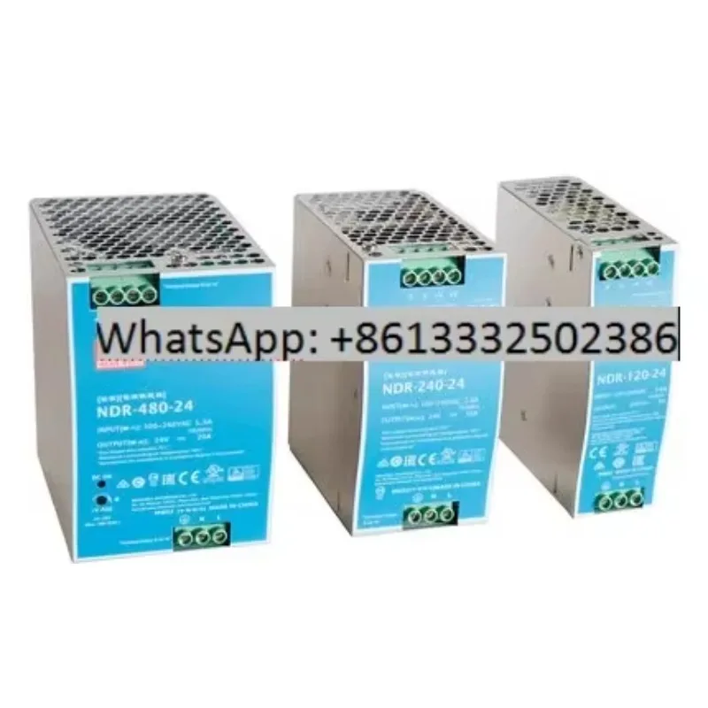 MEAN WELL NDR-75 120 240 12V 24V 48V meanwell NDR-75 -120 -240 12 24 48 V Single Output Industrial DIN Rail