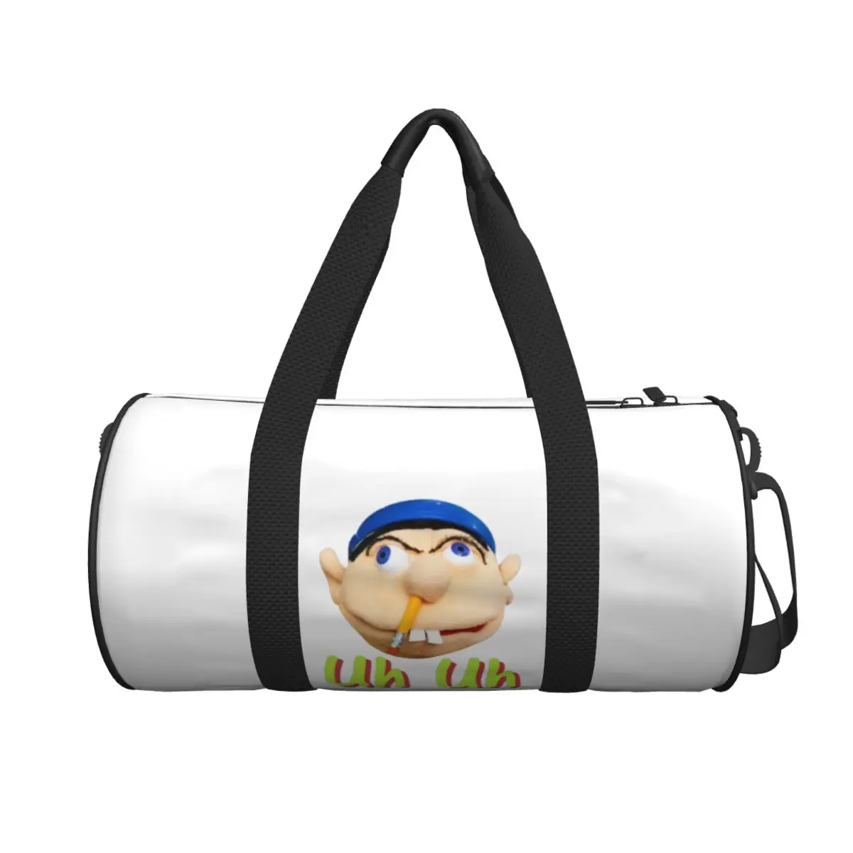 

Jeffy I Hate Green Beans Large Duffle Gym Bag Waterproof Duffle Travel Bags Handbags Fitness bag