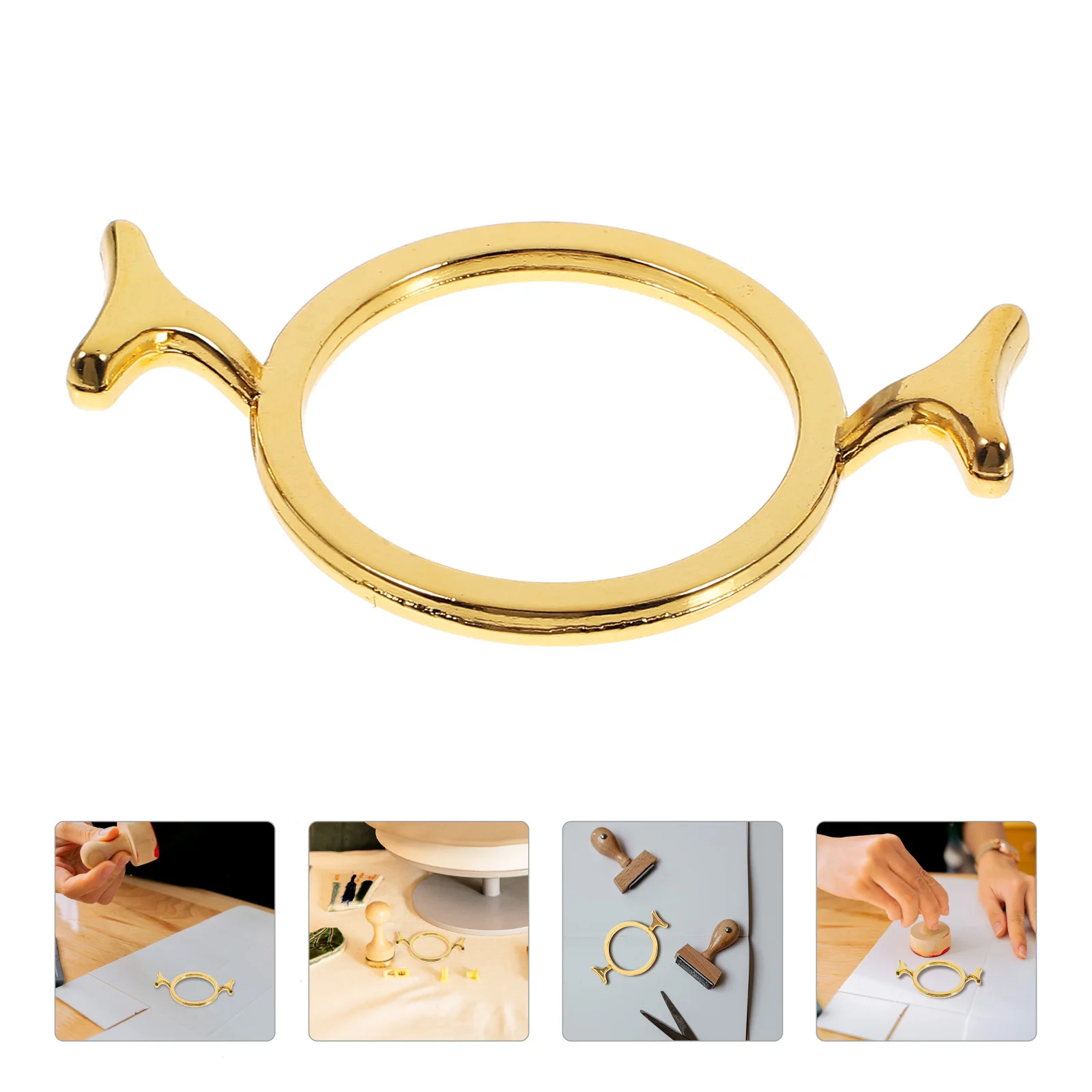 

Creative Wax Seal Stamp Mold Retro Delicate Invitations Wine Package DIY Handicrafts Wax Seal Molds