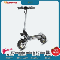 IE-S1 Electric Scooter 800W Motor 48V 15AH Automatic Cruise Control 10-inch Off-road Tire Foldable E-Scooter