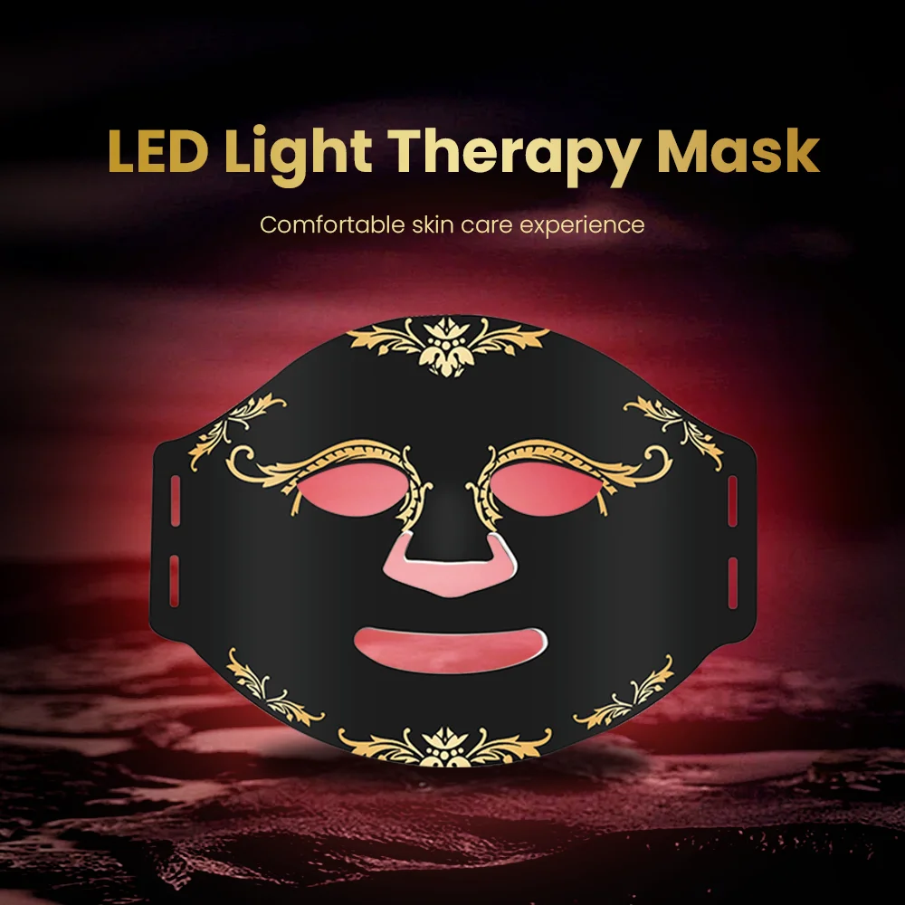 Nieuw Ontwerp Led Foton Therapie Masker 4 Kleuren Licht Huidverzorgingsinstrument Anti Acne Huidverjonging Whitening Gezichtsschoonheidsmasker