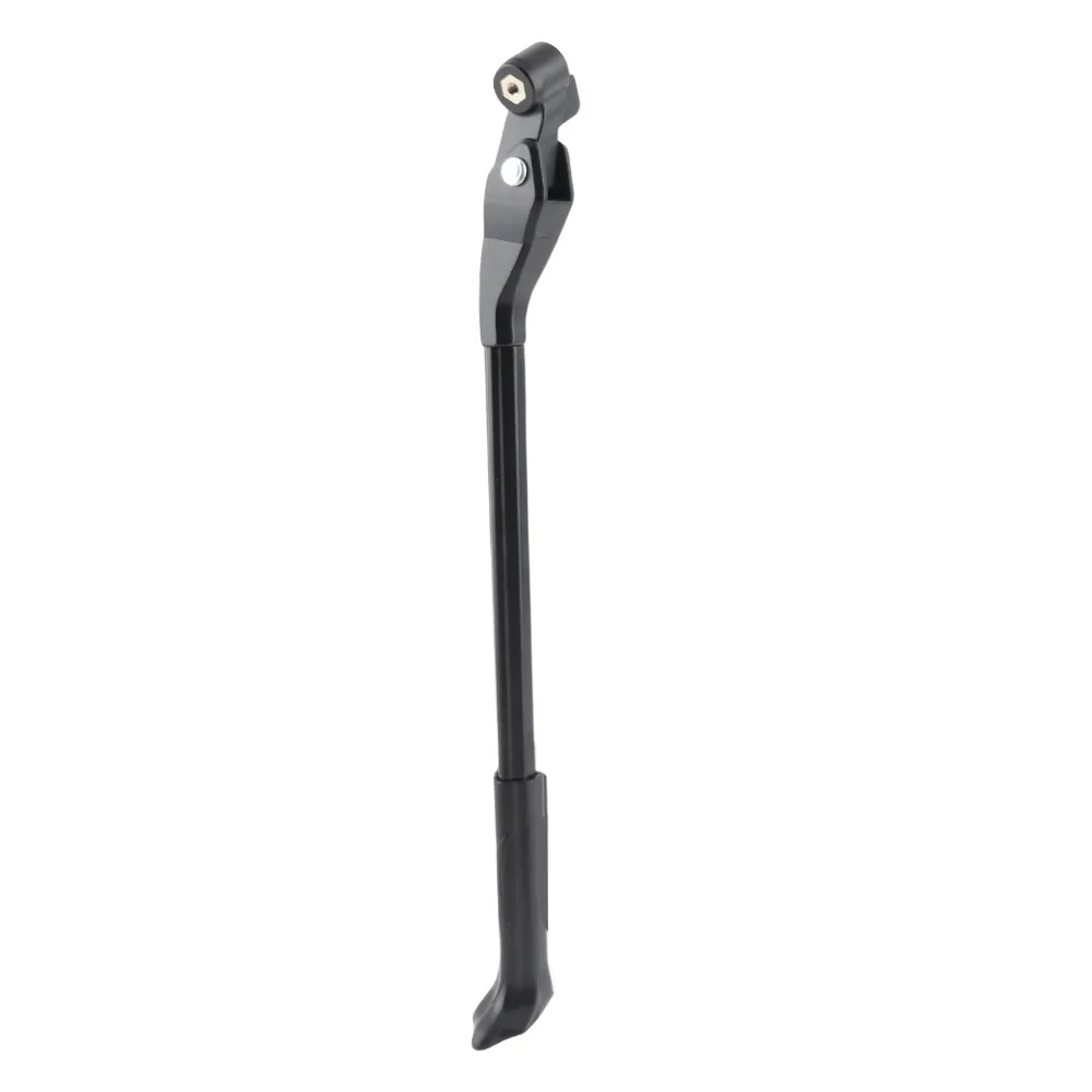 

Aluminium Alloy Bicycle Kickstand Adjustable Black Single-Side Kick Stand Rear Axle Mount for 22-29inch 700C Bicycle