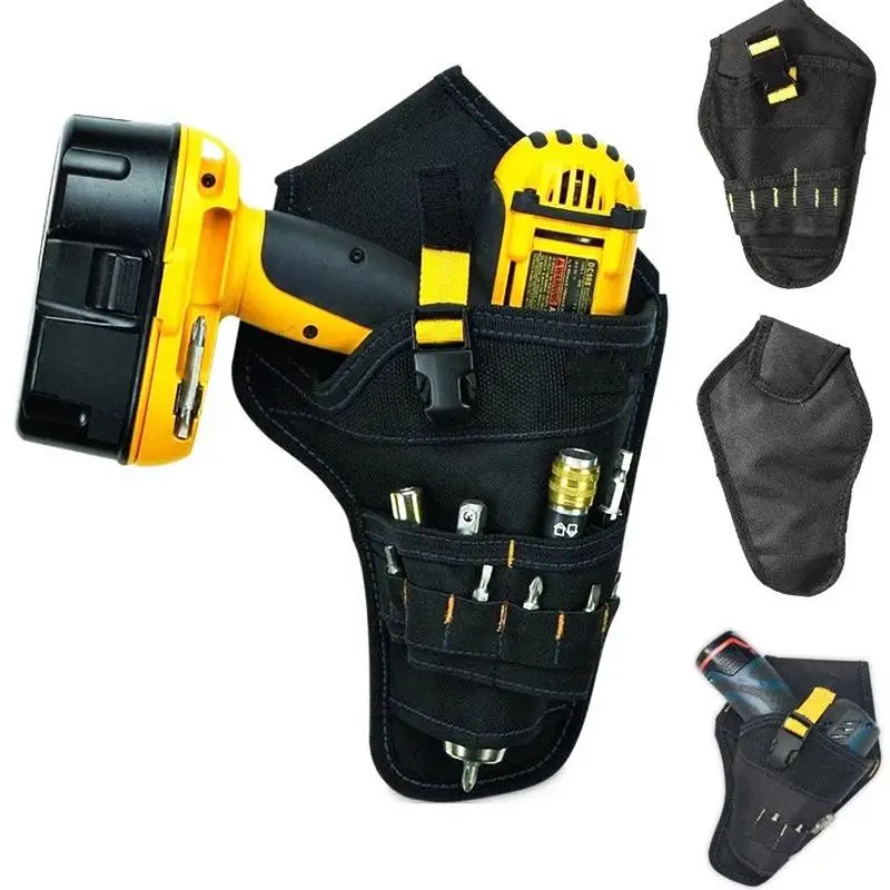 Power Tool Holster Cordless Drill Holster/Single Hook With Clip For Easy Attachment Store And Organize Tool Kits