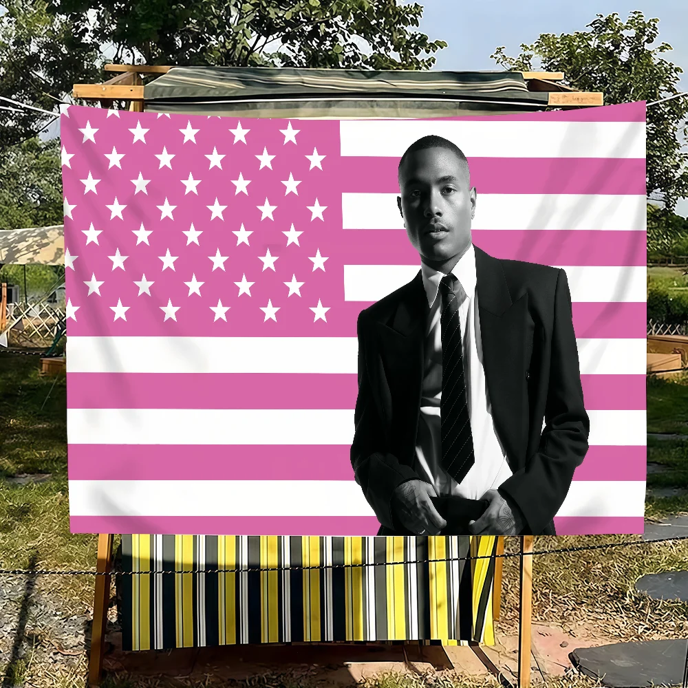 Singer S-Steve L-Lacy Oh Yeah Flag Tapestries For Classroom Dormitory Camping Picnic Party Cheering Home Indoor Outdoor Decor