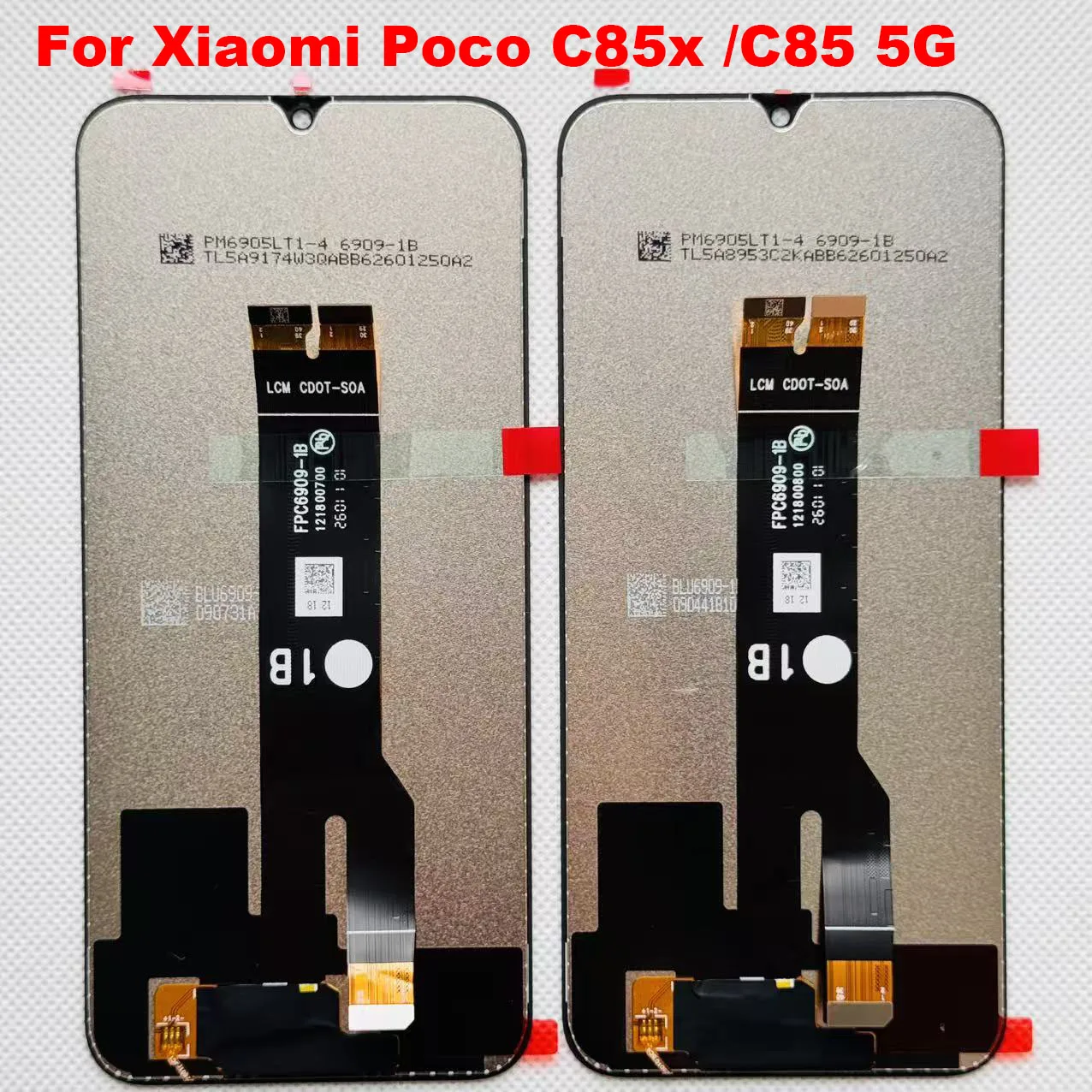 6.9'' Original 120Hz New For Xiaomi Poco C85x LCD Display Screen