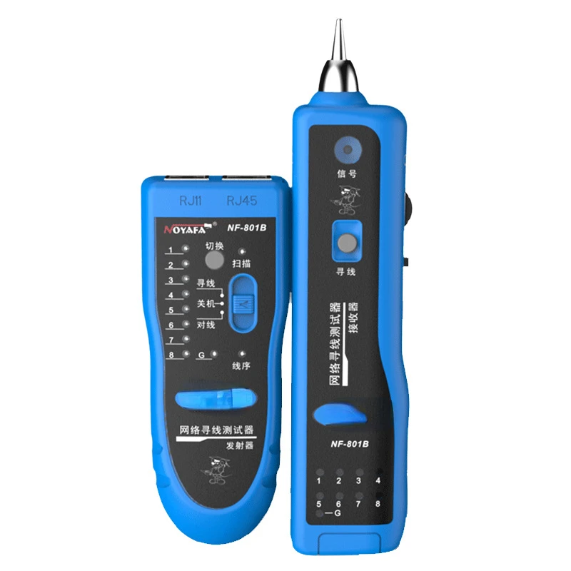 

Nf801b Line Finder Cable Tester Anti-Line Patrol Instrument Network Interference Wire Detector Line Finder Suit