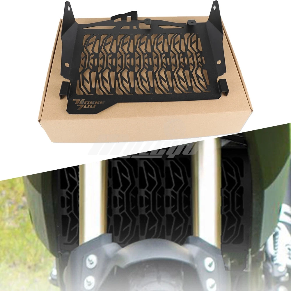 

For Yamaha Tenere 700 / Rally / T7 / World Raid 2019 2020 2021 2022 2023 2024 2025 2026 Motorcycle Radiator Grille Guard Covers