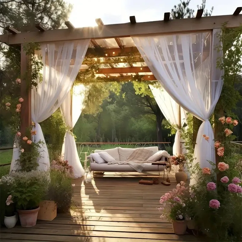 YJQ outdoor terrace courtyard mosquito net cover plant barrier insect net vegetable plant protection net