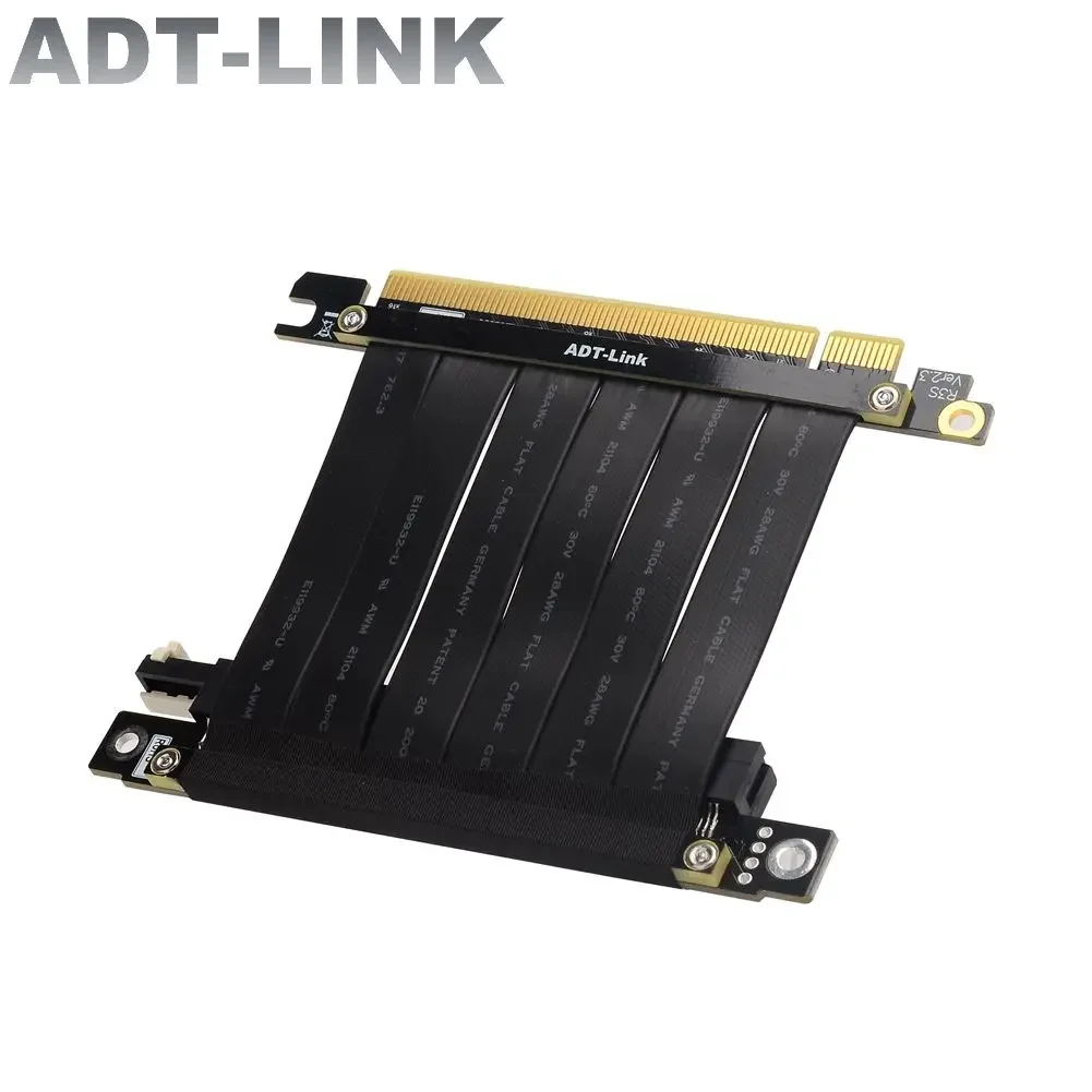 

Адаптер-удлинитель для видеокарты ADT PCI-E x16, PCIe x16 3,0 Full Speed ITX A4 SLR Mini PC