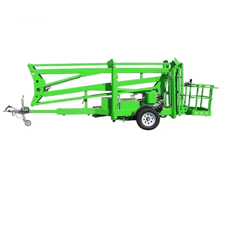 Trailer Articulated Boom Lift Telescopic Towable Boom Lift