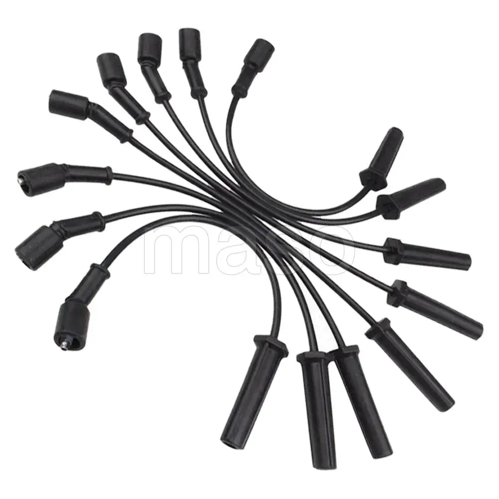 

8pcs Spark Plug Wire Ignition Cables 88894394 for CADILLAC ESCALADE EXPRESS SILVERADO for GMC SAVANA SIERRA YUKON for HUMMER H2
