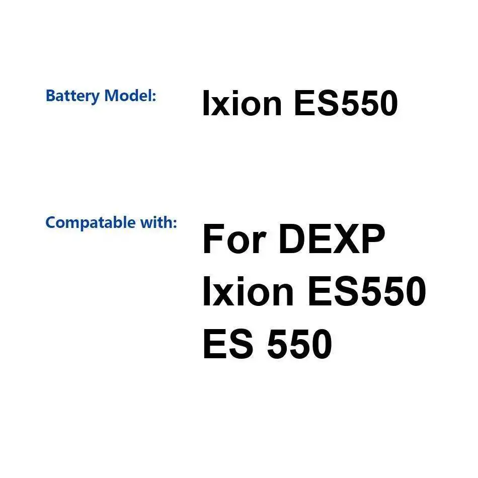 

Аккумулятор мобильного телефона 2000 мАч для Dexp Ixion ES550 ES 550, высокая производительность