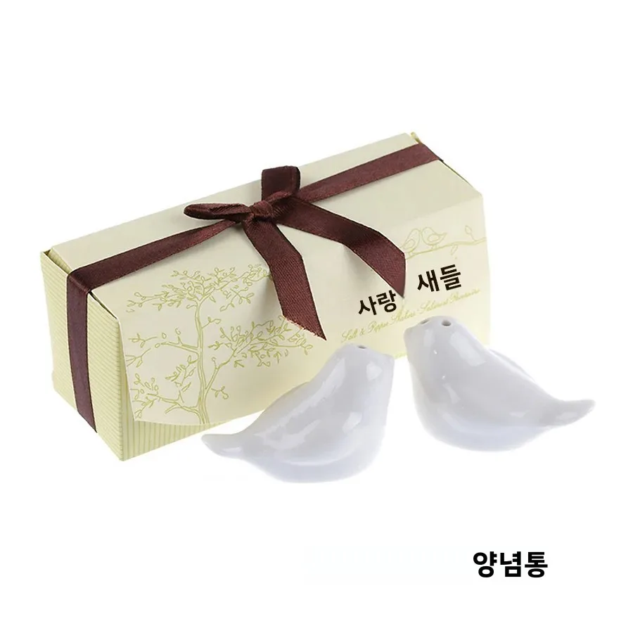 Love Bird Salt & Pepper Shaker Wedding Favors And Gifts For Guests Souvenirs Decoration Event & Party Kitchen Supplies
