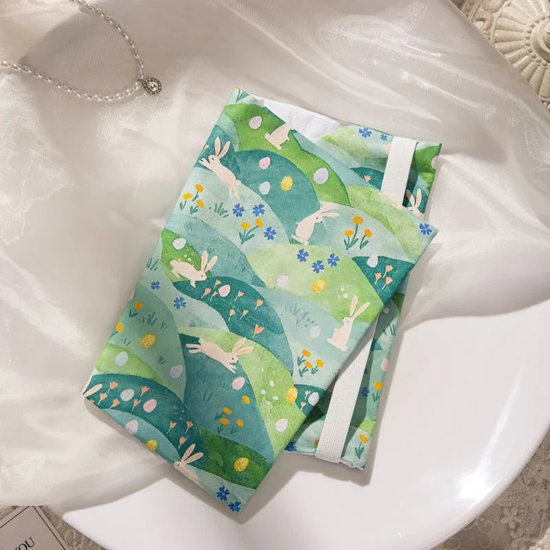 Fromthenon Fabric Notebook Cover Planner Case Cover Protective Shell Journal Cover Protector Office Stationery Supplies