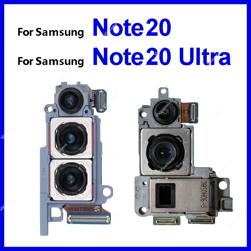 

Модуль передней и задней камеры для Samsung Galaxy Note20 Ultra 5G SM-N980 N981 N985 N986, гибкий кабель задней основной камеры, запасные части