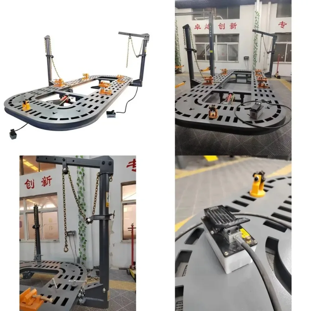 6M automobile body frame machine, automobile chassis straightening machine, suitable for collision dent repair workshop